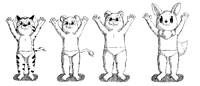 Cubs in Undies!