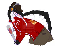 Spino's Scout outfit sketch