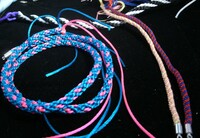 Unfinished Kumihimo Examples