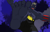 Machoke foot stomp