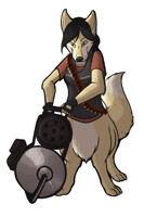 I am heavy weapons... fennectaur.