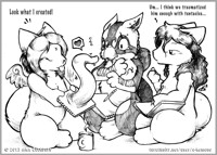 Not Again with those Tentacles?! (by o-kemono)