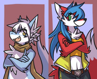 Dynamic Duo! -by TheWhiteRook-