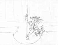 Kobold Stripper Commission WIP