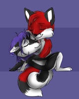 Chibi Snuggle YCH - bejurin
