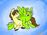 art trade with visual something
