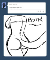 AskSnow003 ~ Bewbs or Butts?