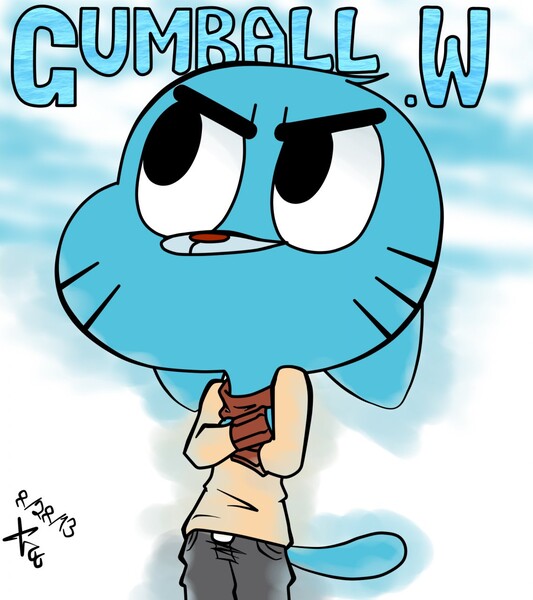 Gumball Watterson by TheBigFatLincolnLoud -- Fur Affinity [dot] net