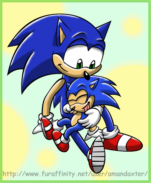 Classic Sonic by SomeGuyHereNow -- Fur Affinity [dot] net