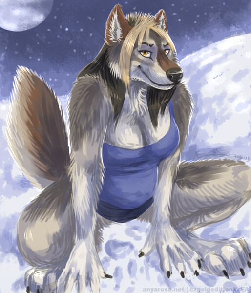 speed paint: wolf by Maddworld -- Fur Affinity [dot] net