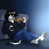 StreamSketch - Ice Cream by aggro_badger -- Fur Affinity [dot] net