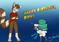 Birthday Gift Drawing: ''Here's Your Cake!''