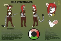 Reference Sheet - Rika Windblade