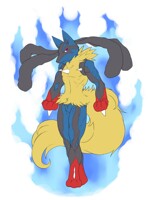 Mega Lucario!