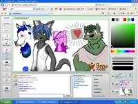 my first time on Iscribble!