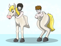 Two Person Horse Costume TF 1