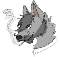 smoking sketch by carnagevenom