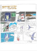 WIP StarWing comic page 1