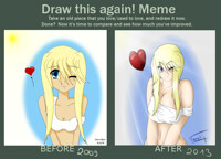 DRAW THIS AGAIN! MEME *SMILE*