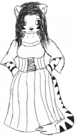 Kizu barmaid sketch