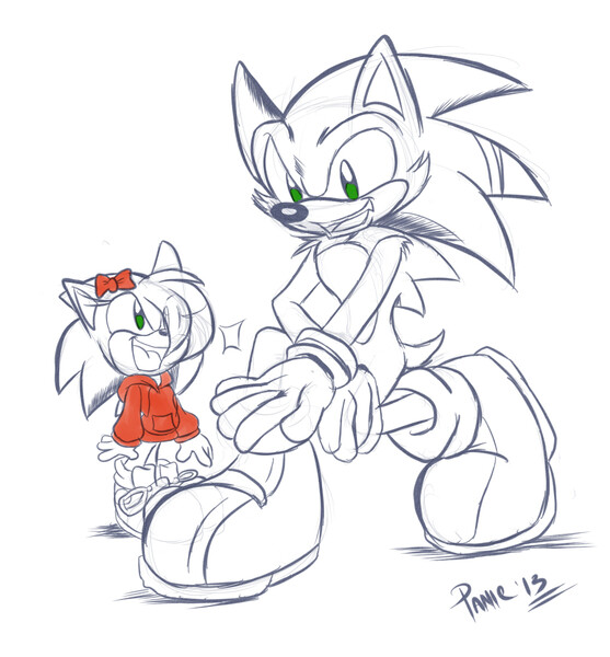 Sonic's Family by Bluestarpost -- Fur Affinity [dot] net