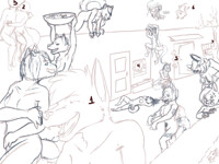 Skeletons (furries) on parade update