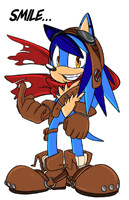 (NEW CHARACTER) Azure The Hedgehog