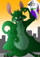 Dangling Profile by JargonIceDragon