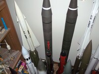 Some Of My Larger Missile Models