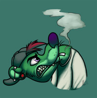 Second hand smoke will kill you, you know