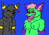 NBR Meets Umbreon -by cookiekangaroo-