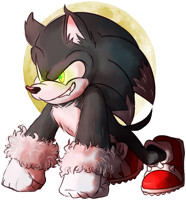 amy rose and shadow the hedgehog (sonic) drawn by psychohog