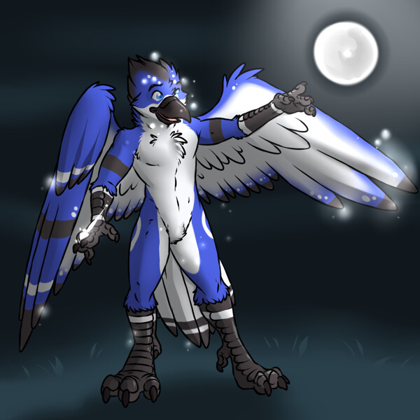 Tsubasa: robot avian assassin clothing version by Bud1098 -- Fur Affinity  [dot] net