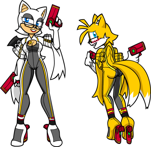 Rouge'd Sonic Characters by 10eleven -- Fur Affinity [dot] net