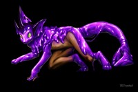Latex Vaporeon transformation part 1