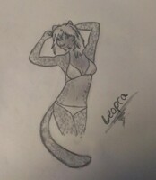 Leopra in Bikini
