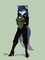 Scorpia Fortune military style