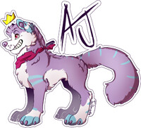 AJ Sticker