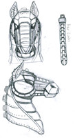 Mecha Horse Head