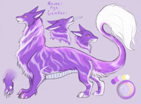 purple dracat egg (hatched)