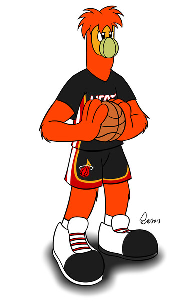 NBA Mascots - Thunder by Bleuxwolf -- Fur Affinity [dot] net