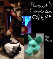 *OPEN* Fursuit Commissions!