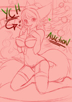 YCH X-Mas Sexy Pinup Auction [CLOSED]