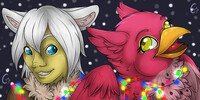 rune & me  Christmas icons 