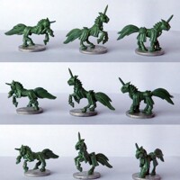 Pewter Ponies - Knights of the Round Stable