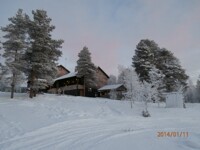 My workplace at winter