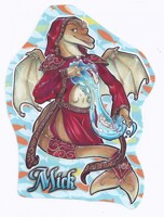 Sorceress Badge (Water) - Mick -