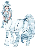 Satine the Centaur: Lingerie
