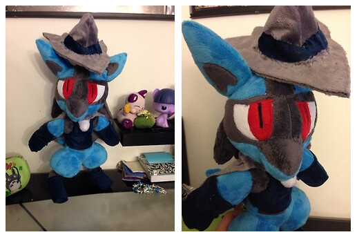 sir aaron lucario plush