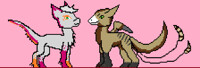 a fizzie meets a gryphon